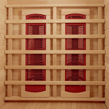 1-2 Person Hemlock Infrared Sauna w/ 3 Ceramic Heaters